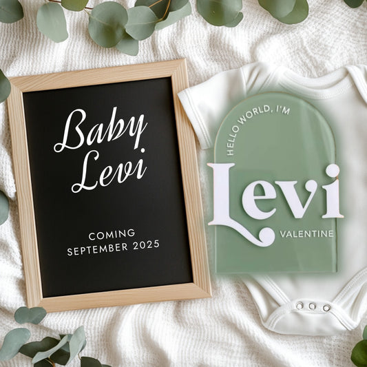 Birth Announcement Keepsake
