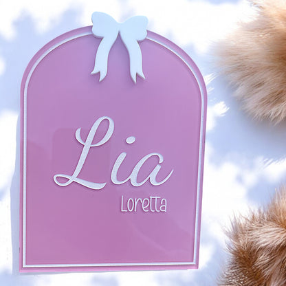 Birth Announcement Keepsake