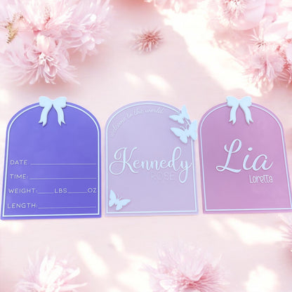 Birth Announcement Keepsake