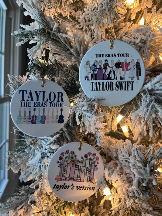 🎄 4” Ceramic Taylor Ornament