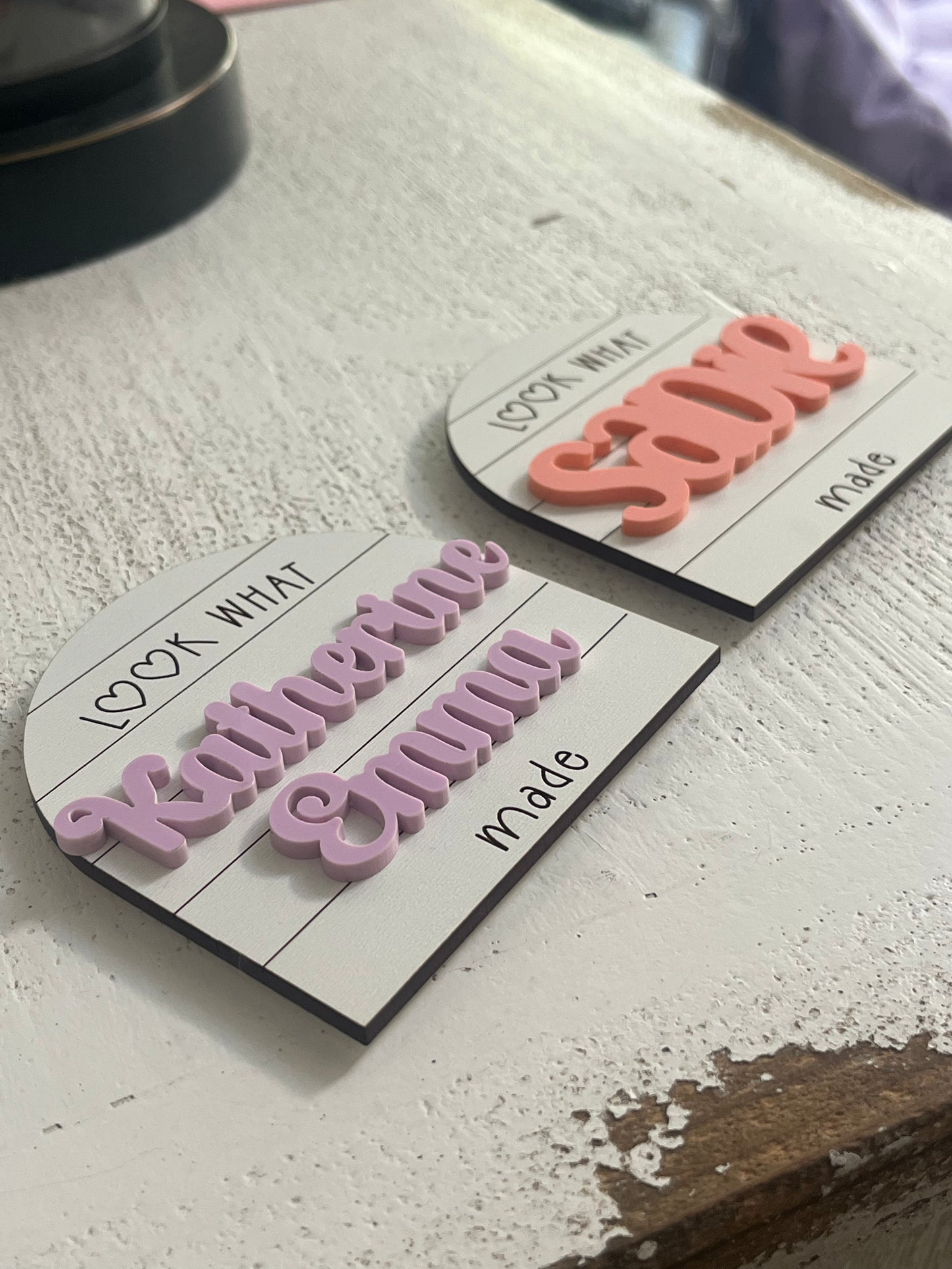 Child’s Artwork Refrigerator Magnet