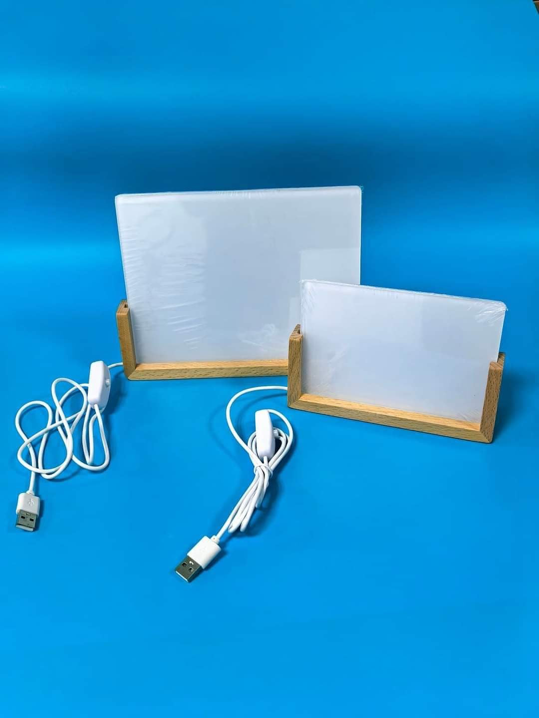 Light Up Photo Frame with USB Plug