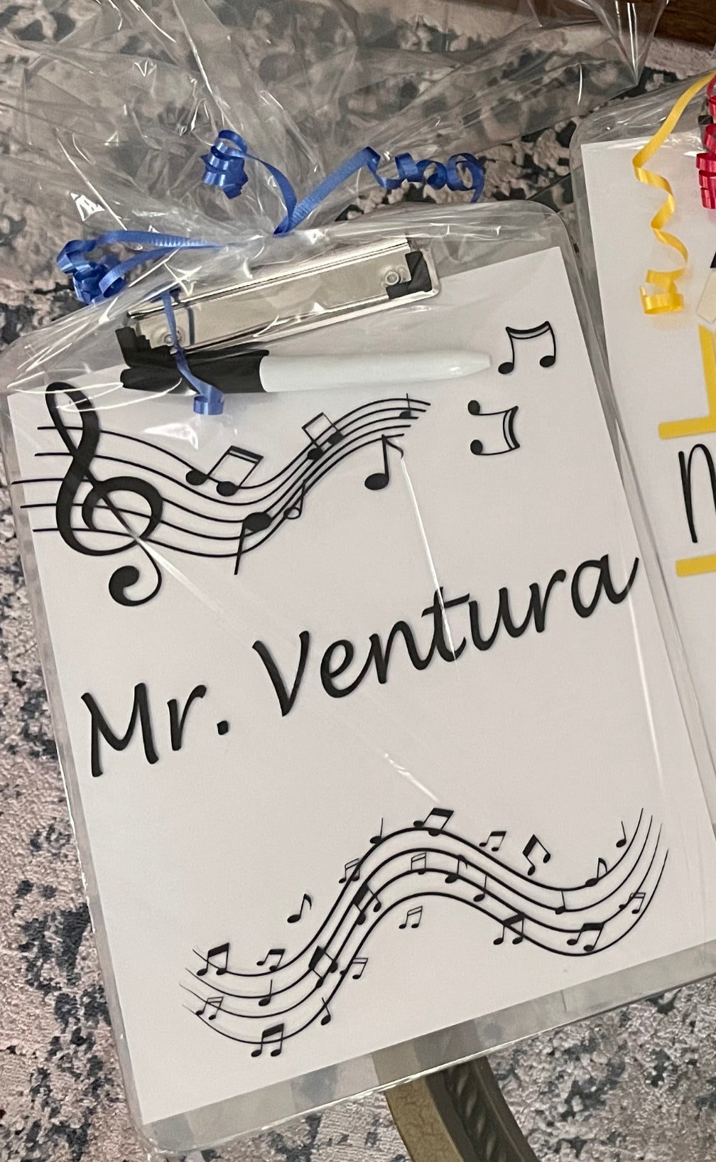 Personalized Acrylic Clipboard